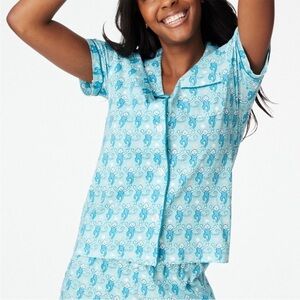 Roller Rabbit Blue Starry Night Pajama Set